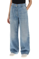 Palm Angels Women's Wide Leg Jeans