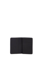 A.P.C. Men's Minimalist Black Calfskin Cardholder