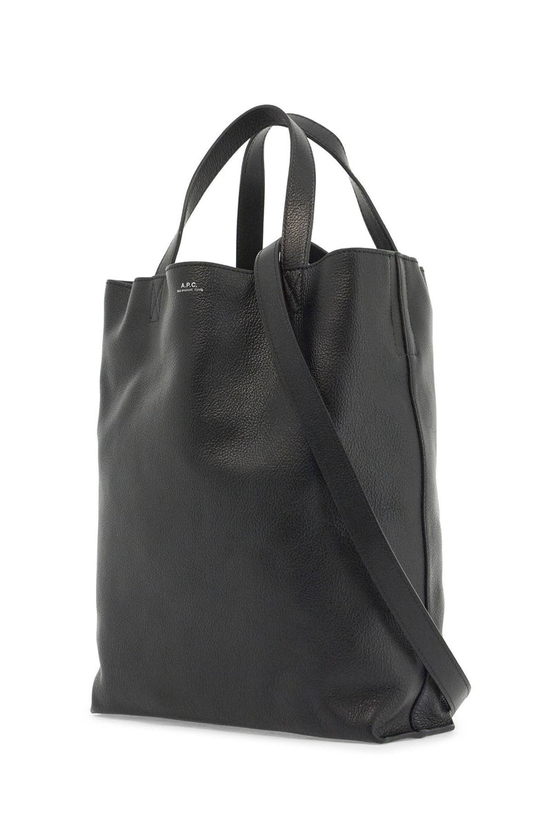 A.P.C. Men's Maiko Medium Leather Tote Bag