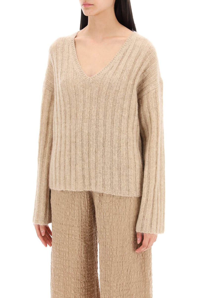 By Malene Birger Women's Cimone Sweater In Flat-Ribbed Knit