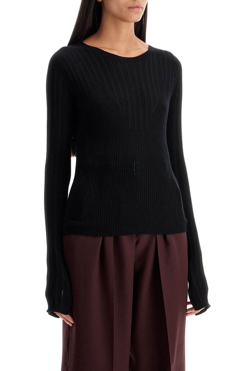 Lanvin Women's Ribbed Crewneck Sweater