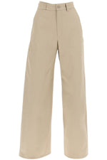 Mm6 Maison Margiela Women's Cotton Gabardine Trousers