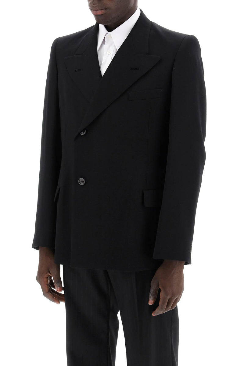 Maison Margiela Men's Double-Breasted Wool Jacket