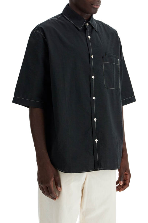 Lemaire Men's "Oversized Short-Slee