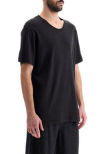 Lemaire Men's T-Shirt With Wide Round Neck