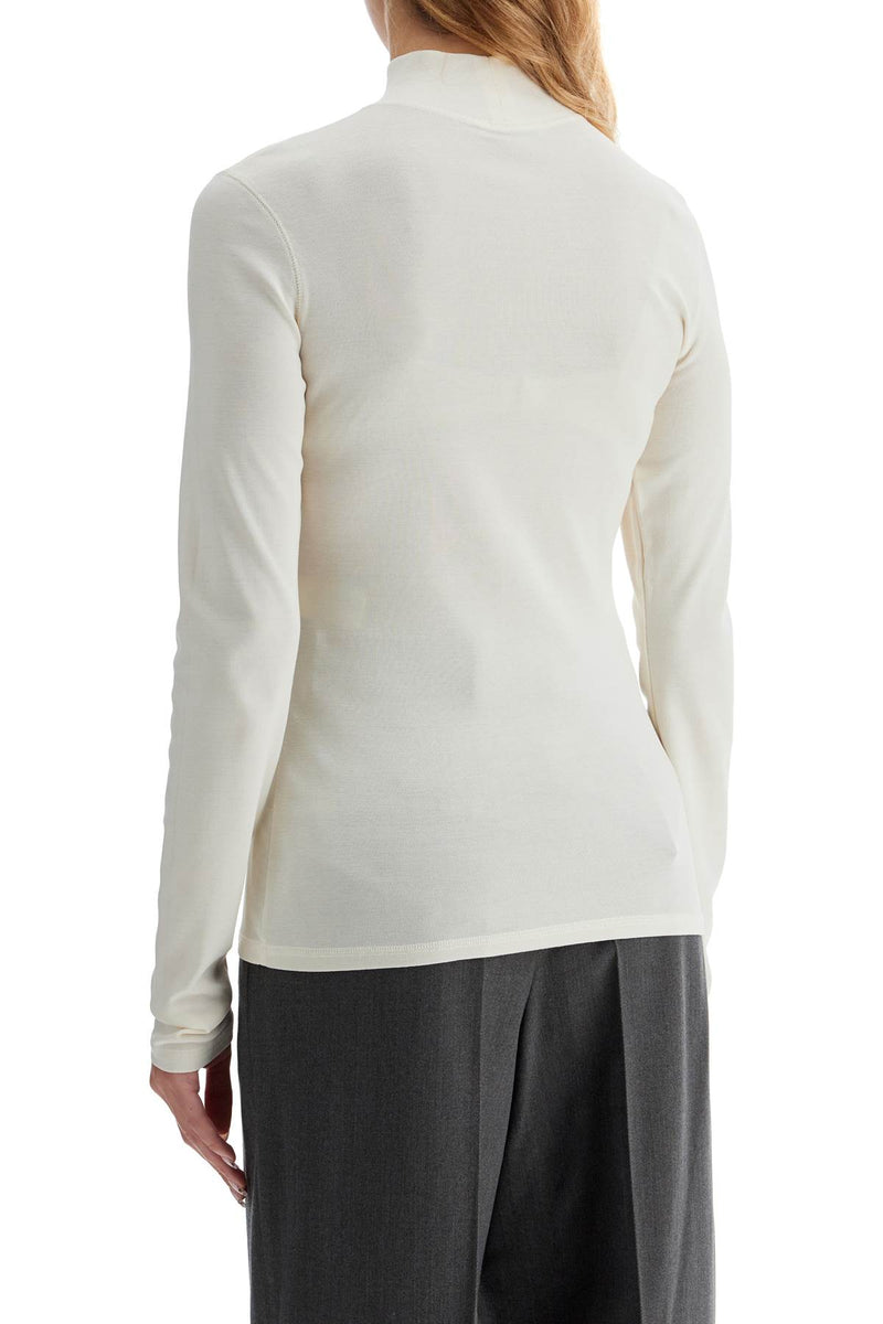 Lemaire Women's Lightweight Jersey Top With Turtle Neck