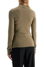 Lemaire Women's Lightweight Jersey Top With Turtle Neck