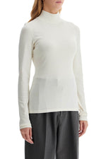 Lemaire Women's Lightweight Jersey Top With Turtle Neck