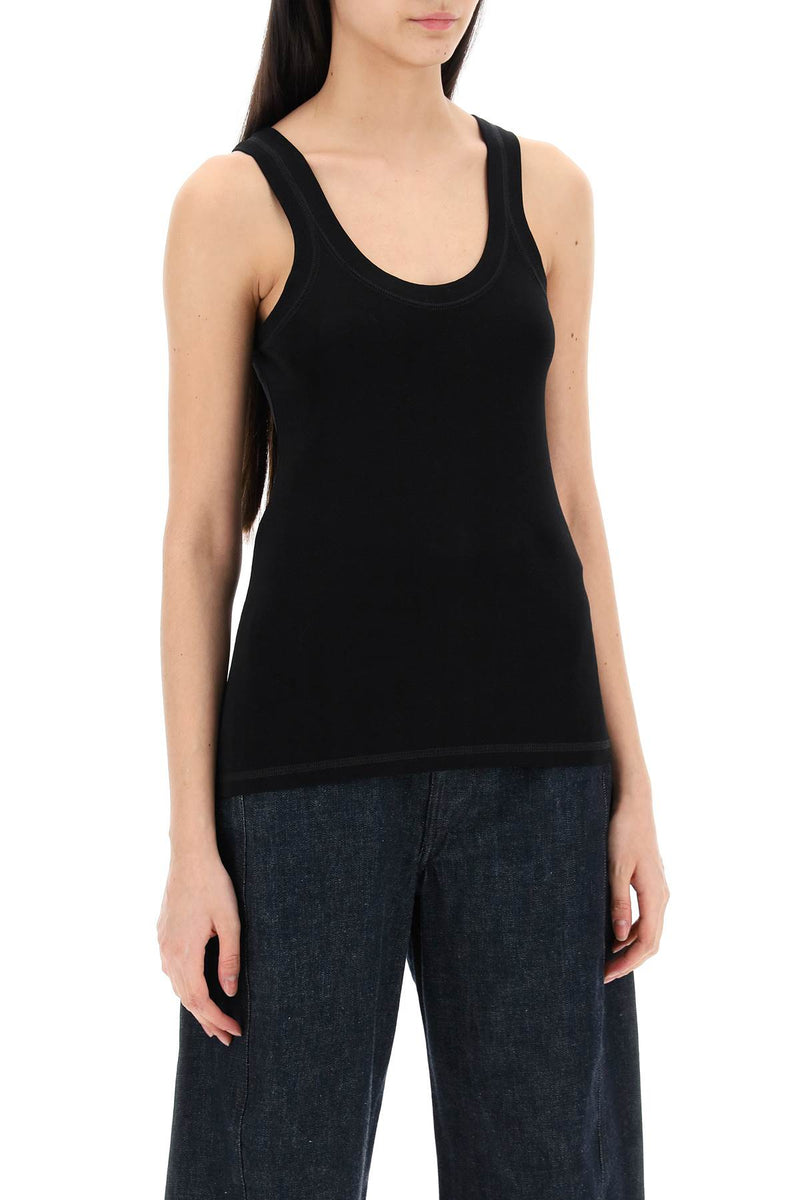 Lemaire Women's Ribbed Sleeveless Top With