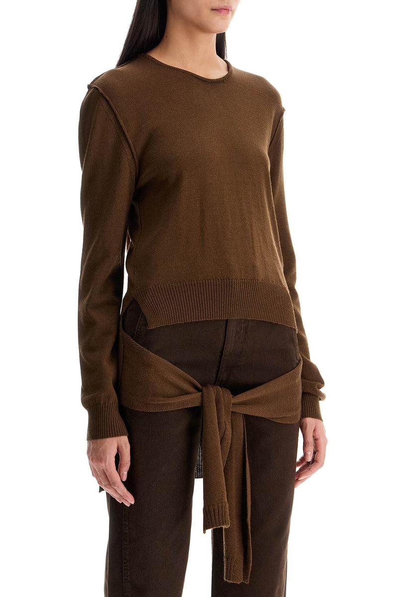 Lemaire Women's Knit Sweater With Tieable