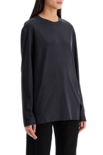 Lemaire Women's Long-Sleeved Silk T-Shirt For