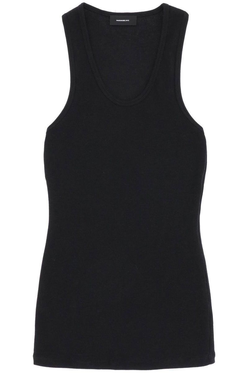 Wardrobe.Nyc Women's Ribbed Sleeveless Top With