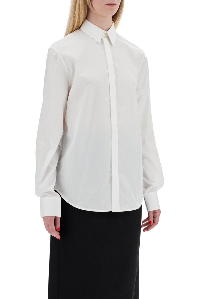 Wardrobe.Nyc Women's Flared Cotton Shirt For Women