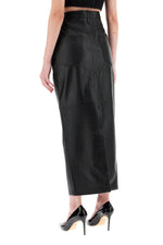 Wardrobe.Nyc Women's Leather Column Skirt For Women