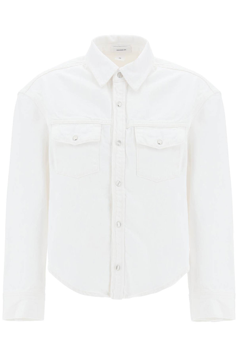 Wardrobe.Nyc Women's Boxy Denim Overshirt