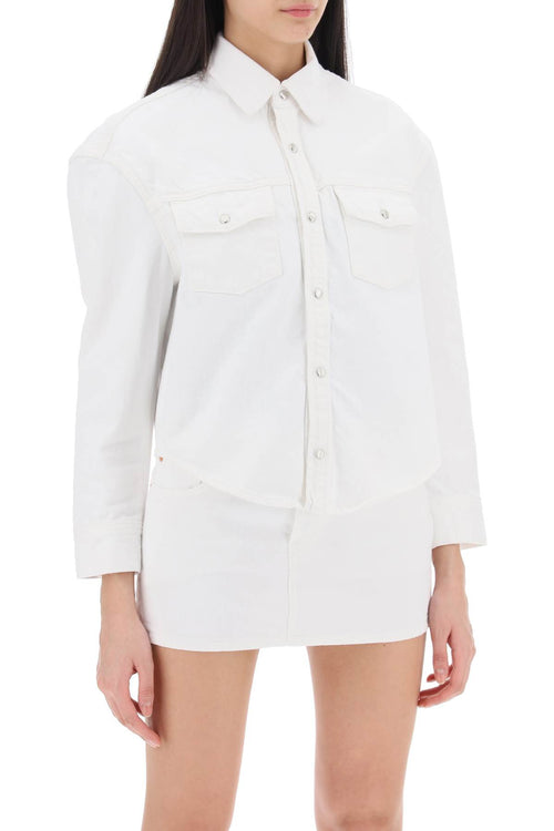 Wardrobe.Nyc Women's Boxy Denim Overshirt