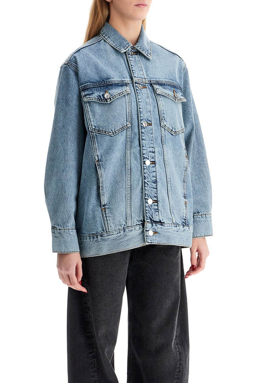 Frame Women's Oversized Denim Jacket For