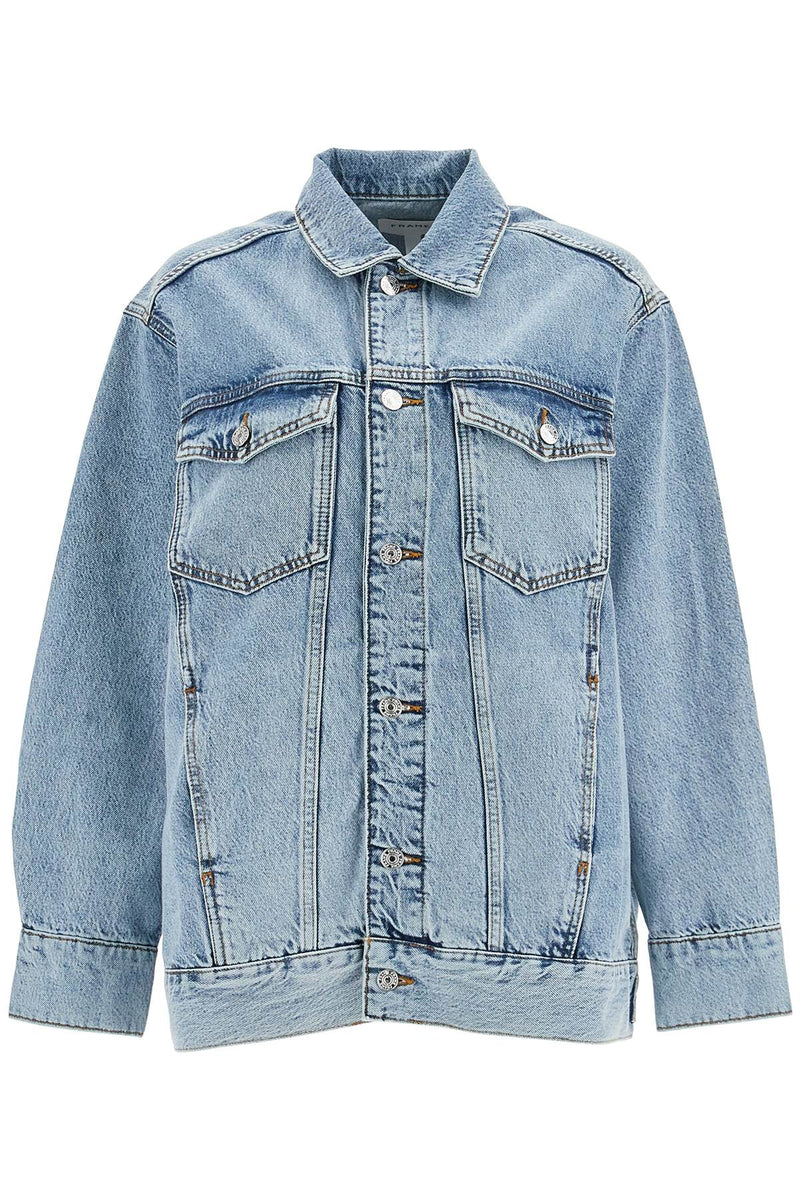 Frame Women's Oversized Denim Jacket For