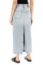 Darkpark Women's Erika's Denim Midi Skirt In