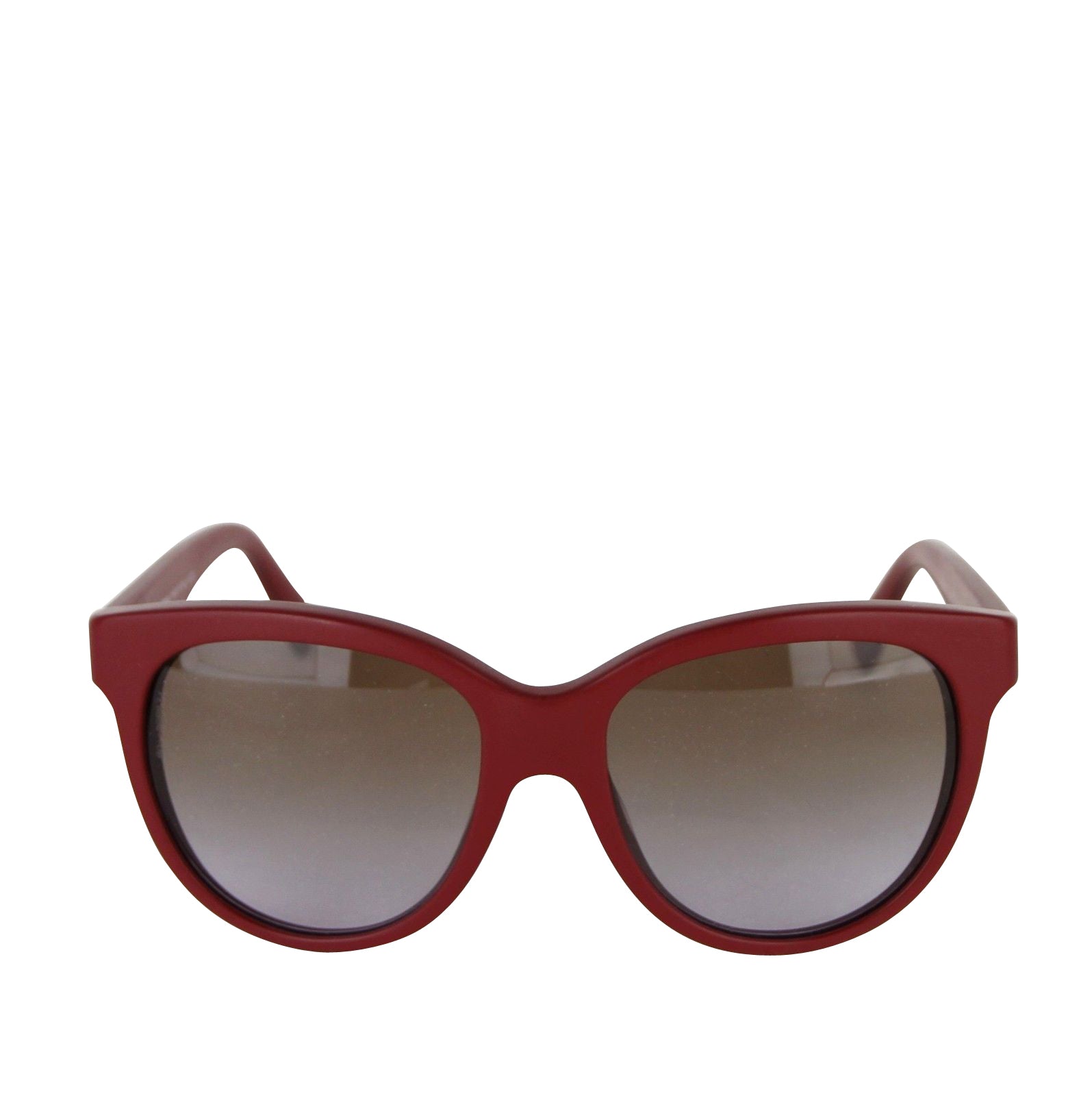 Dolce & Gabbana Girls Red Matt Silk Cat Eye Acetate Frame Sunglasses 4176 2583/68