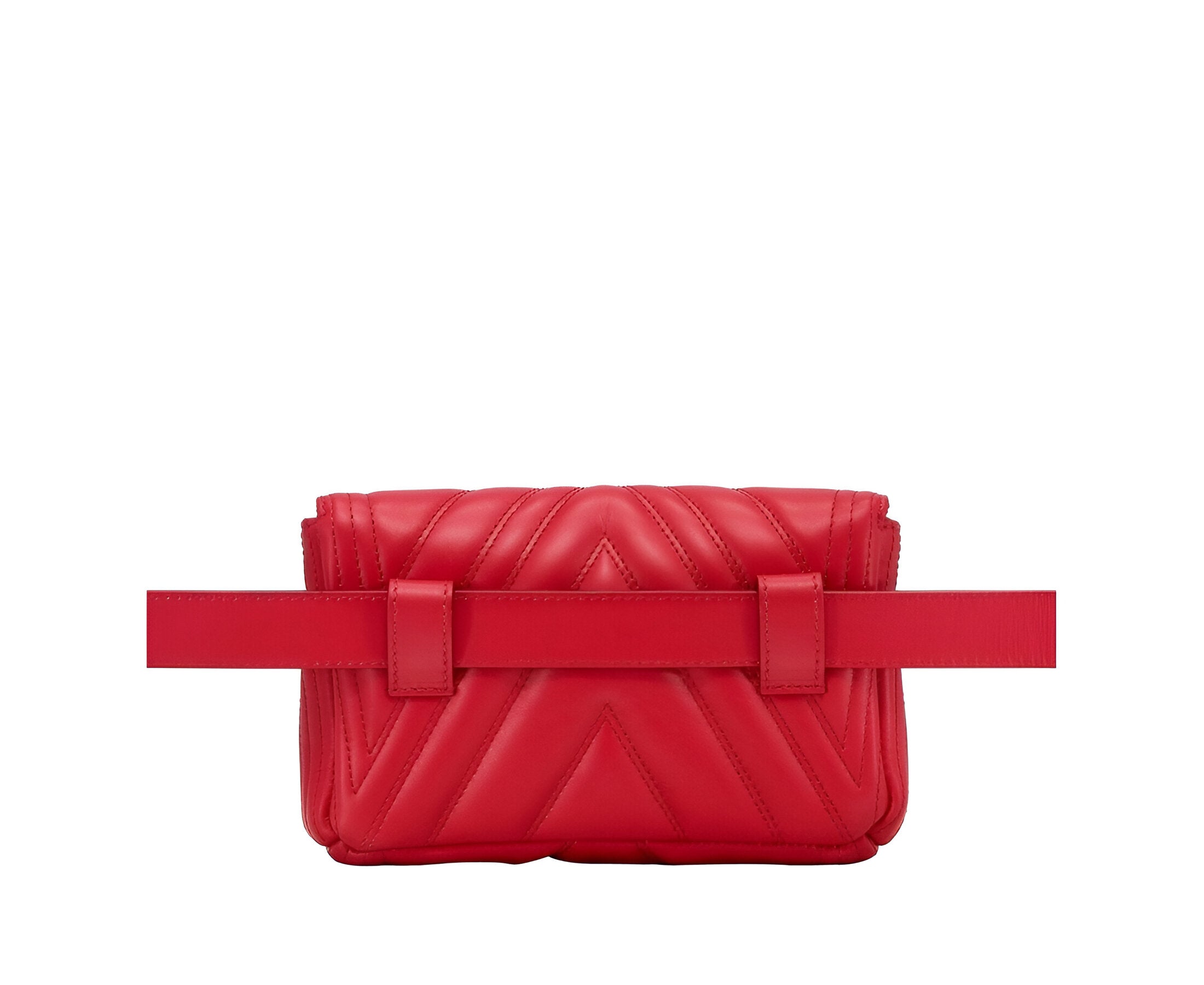 Mcm Men's Belt - Red