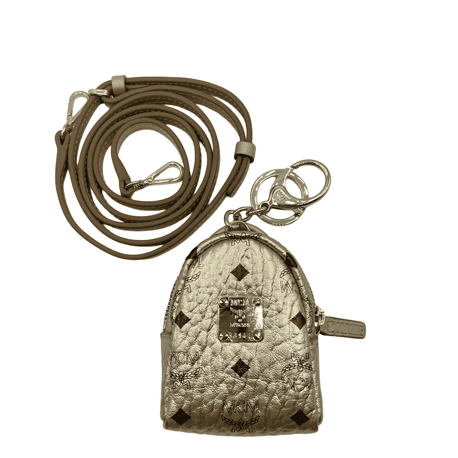 MCM, Bags, Mcm Backpack Keychain Bag Charm