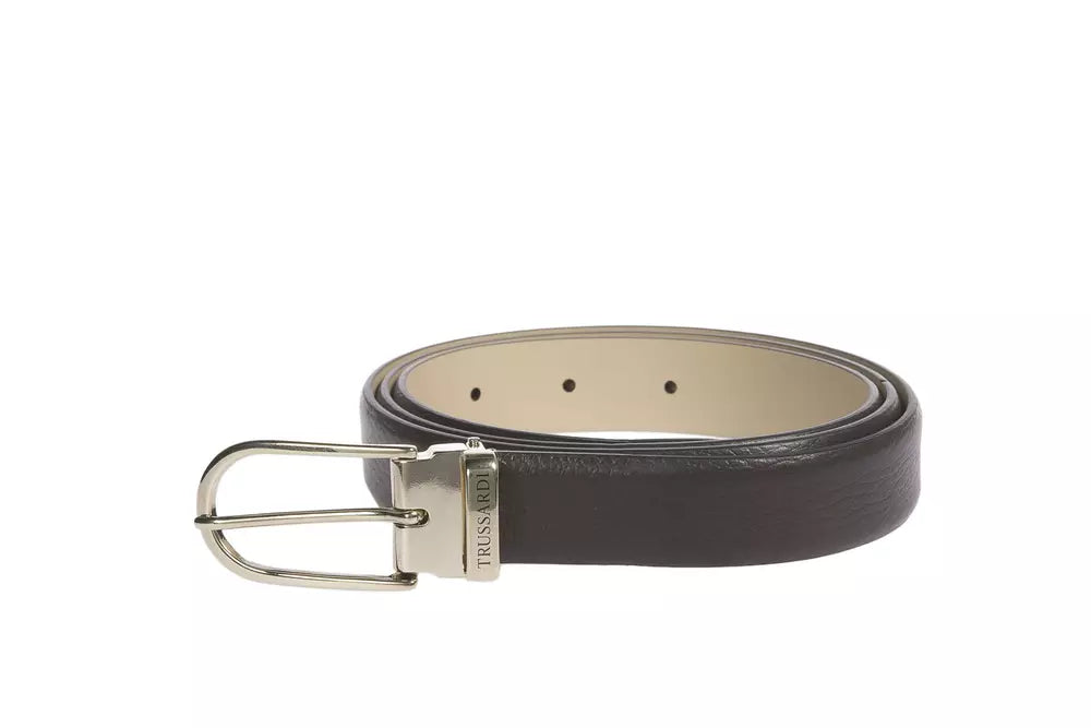 Trussardi Brown Leather Women's Belt