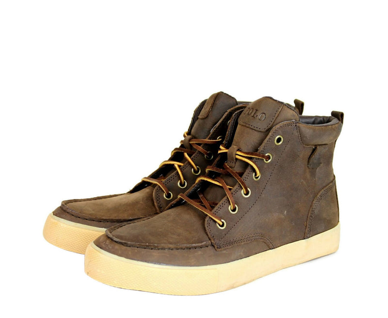 Ralph lauren high top sneakers best sale