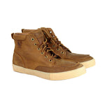 Polo Ralph Lauren Men's Tedd Leather High Top Sneaker With Logo