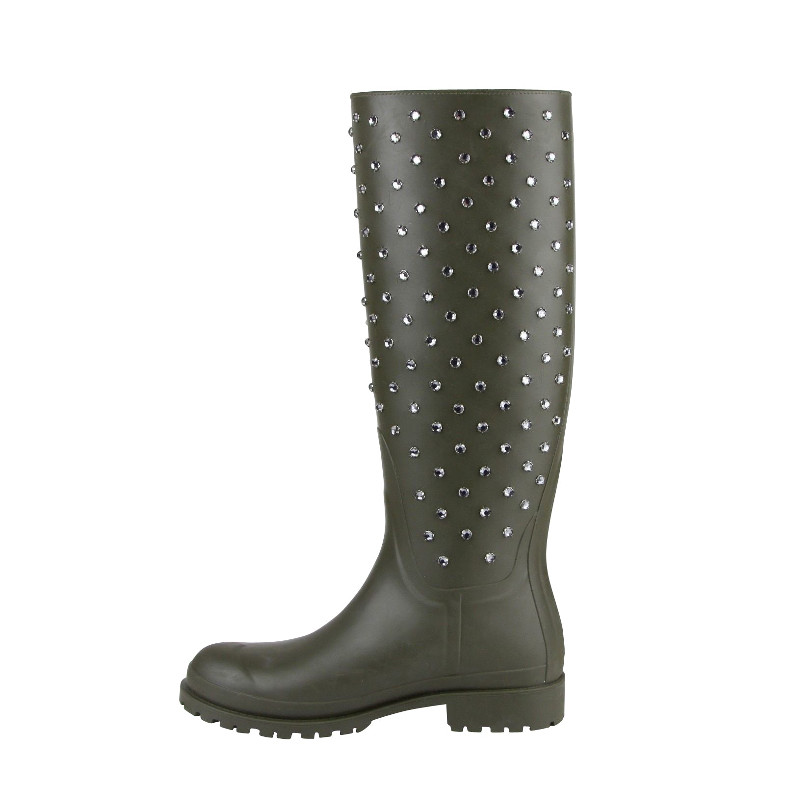 (WMNS) Louis Vuitton LV Archlight Rain Boots Green 1A67BE